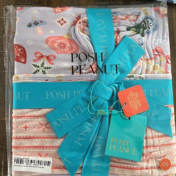 Posh peanut Holly Patoo Lovey Set - Blanket & Lovey lilac Purple - Picture 4 of 5